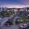 retail area at sunet